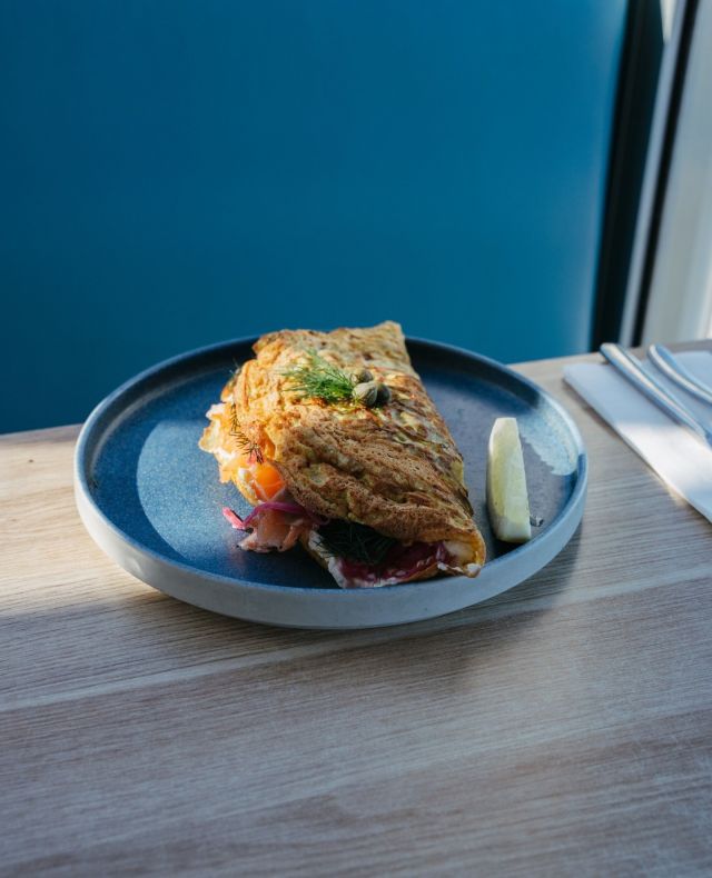A Joe's smoked salmon omelette to kick off your morning never goes astray.⁠
⁠
Kitchen open from 7:30am.⁠
⁠
#JoesHenleyBeach